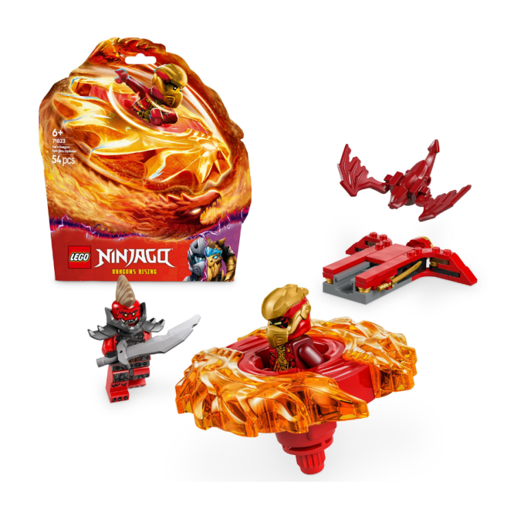 LEGO Ninjago – Dračí spinner Spinjitzu Kaia